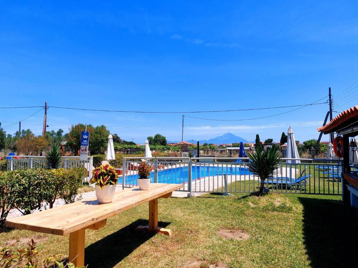House Michalis Aparthotel Sarti Bagian luar foto